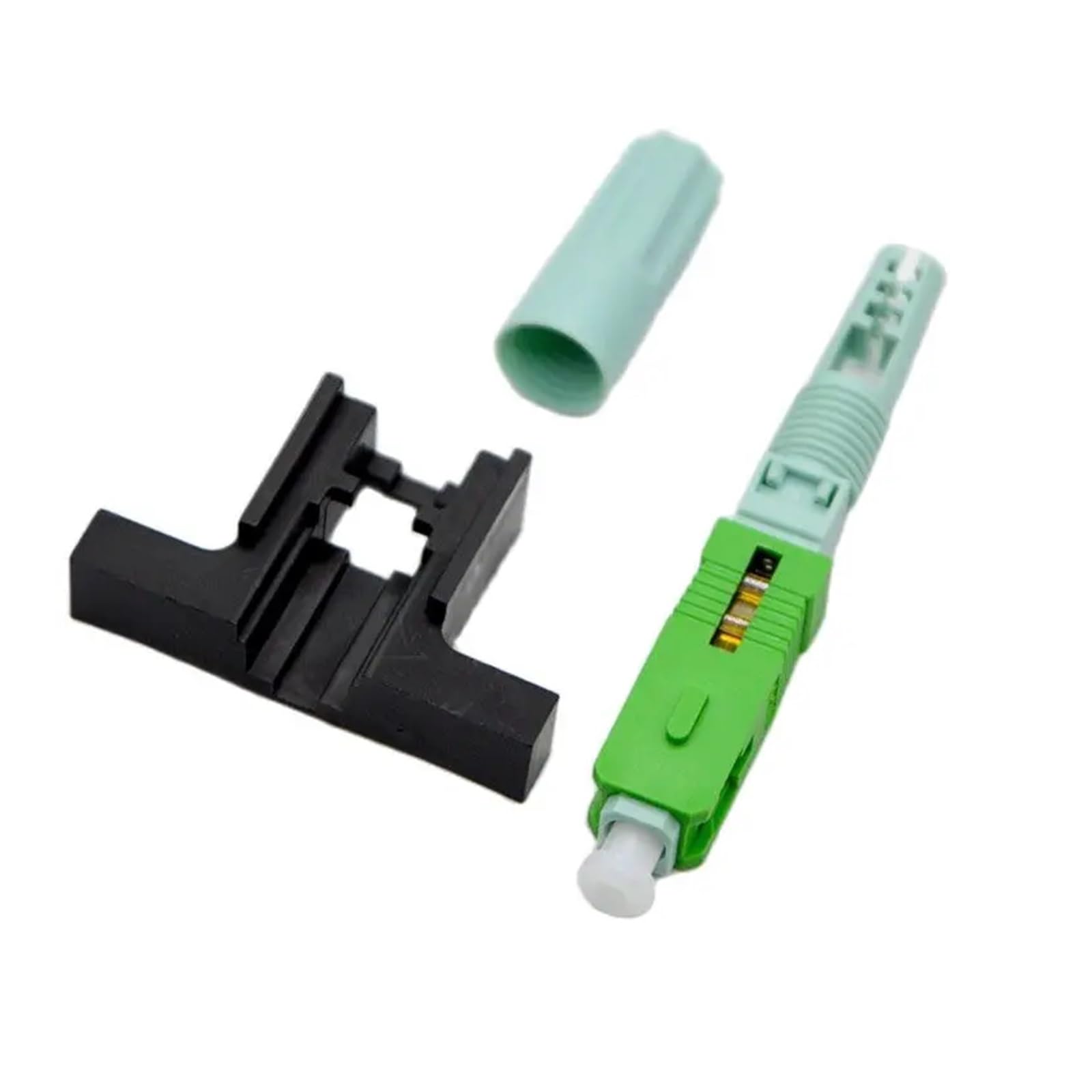 Épisseur de Fibre Optique Adaptateur Rapide for Fibre Optique SC/APC, 5 pièces, monomode, avec Outil FTTH à Froid