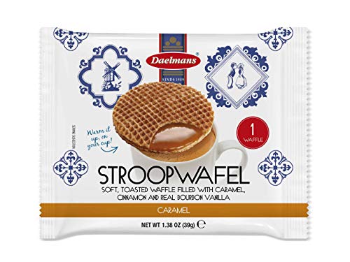 Daelman's Stroopwafels Caramel Pack of 24 (1.38 Ounce) - Thumbnail 5