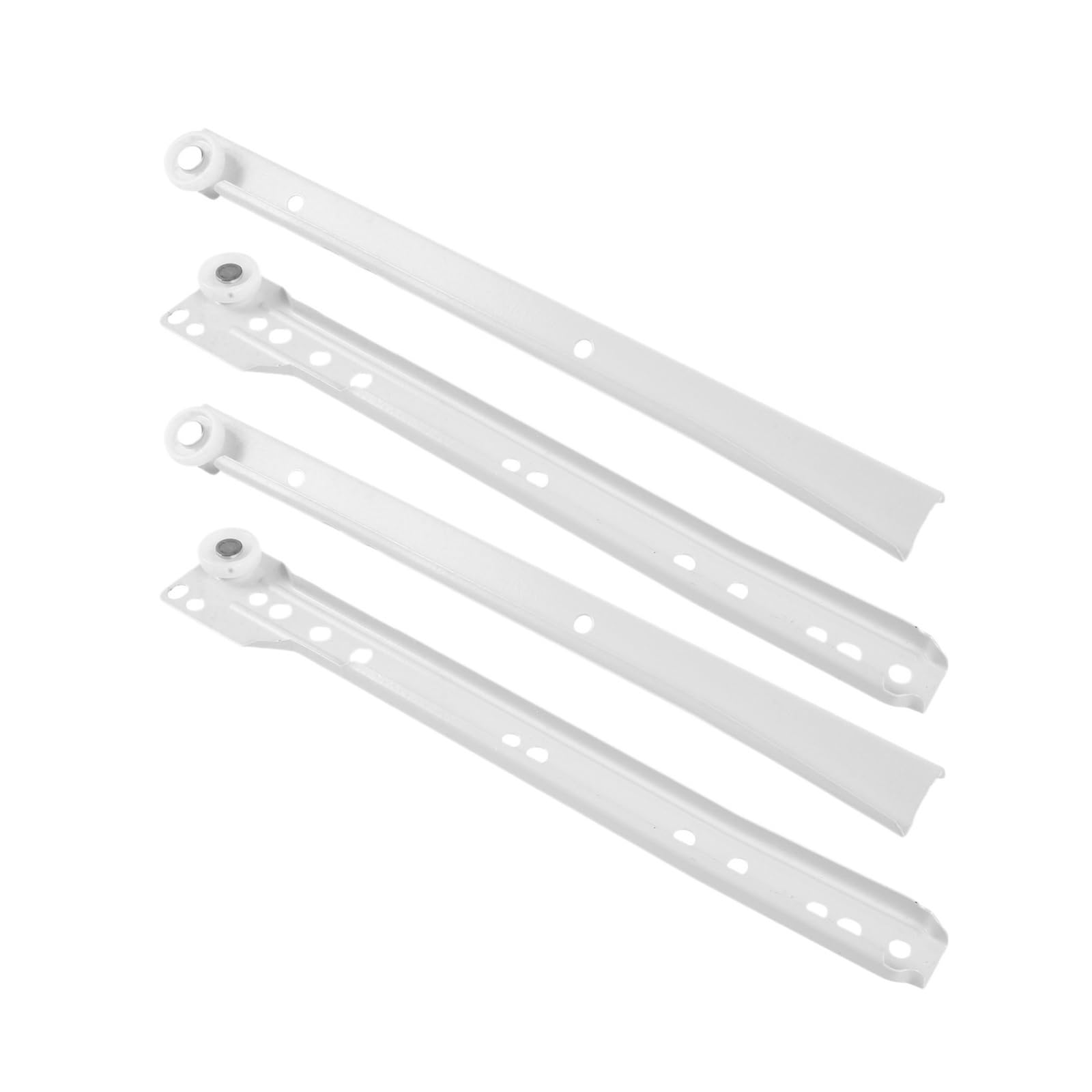 Guide per cassetti con cuscinetti a sfera montati Guide Cassetti In Metallo Da 8 Pezzi For Hardware Sottopiano
