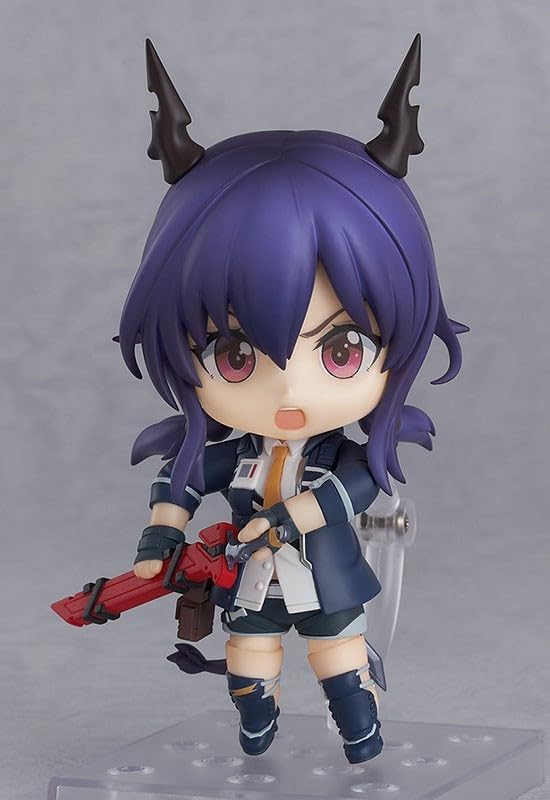 Miniatura 7 de XAGVHIM Arknights Anime Nendoroid Figura de acción de 3.9 pulgadas (3.9 in), adornos de escritorio, regalos, juegos móviles Arknights (Ch'en)