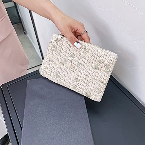 La Cabina Pochette Donna in Paglia Intrecciata