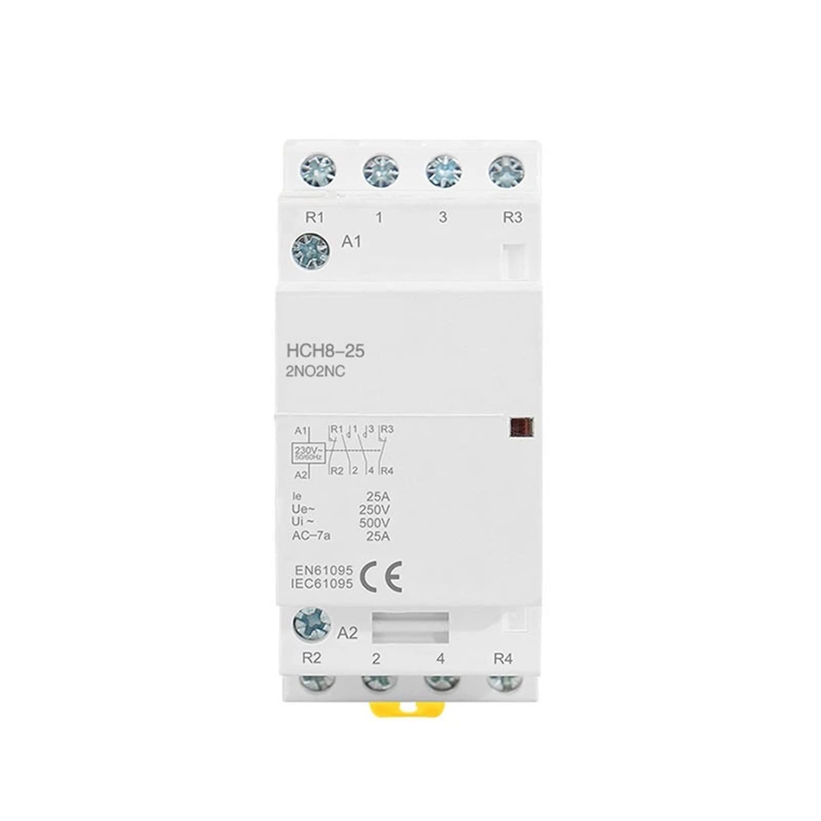 Contacteur domestique HCH8-25 pour automatiser la recharge de véhicule et chauffe-eau
