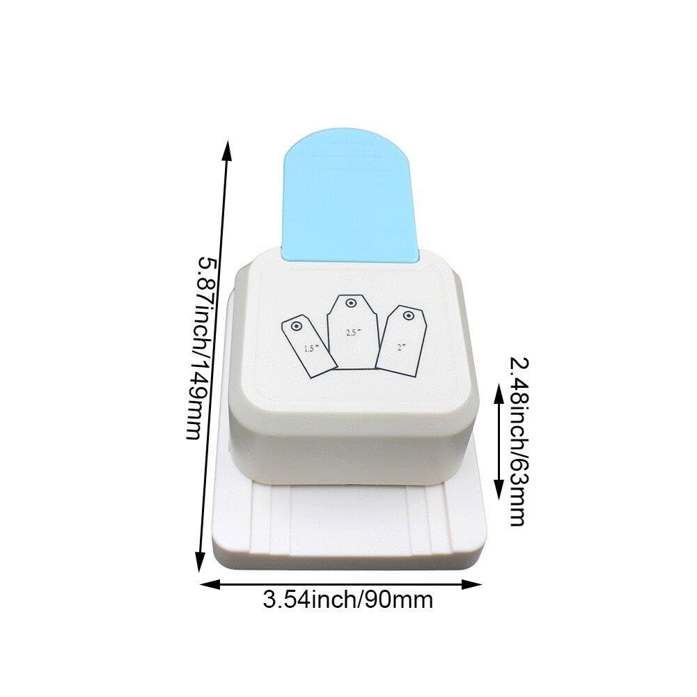 Pons Voor Afgeronde Hoeken - R4mm Cirkel Vormer - Papier Afronder | Voor Gelamineerd Papier Karton Scrapbook Zakelijk Gebruik DIY Handwerk Werkplek Kunstproject Jeugd Volwassenen Studenten