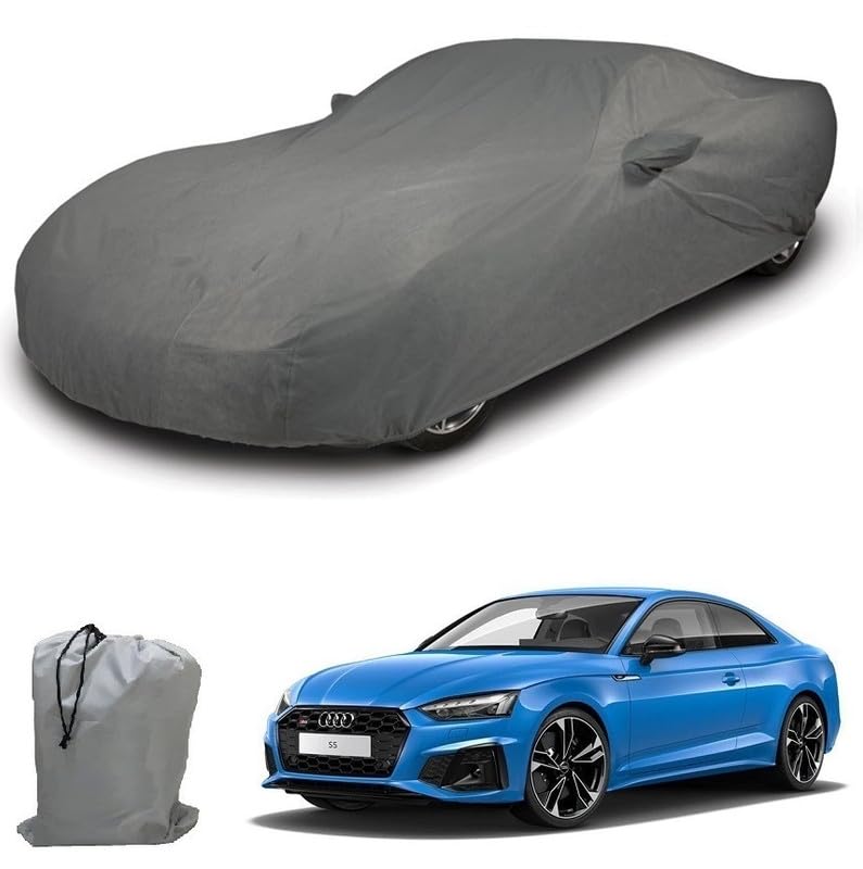 Image of ARCUATE Triple Layer Custom fit Car Body Cover for Audi S5 |Top Layer Dustrproof | Middle Layer Waterproof | Bottom Layer Scratch Protection | Outdoor Indoor Fabric