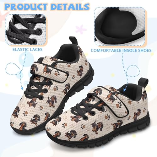 Children's Single Buckle Sneakers Girls Boys Breathable Mesh Athletic Sports Shoes Lightwight Fashion Running Shoes for Little Kids SizeUS 11-154