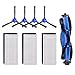 DingGreat Ersatzteile für Eufy RoboVac 11s RoboVac 30 RoboVac 30C RoboVac 15C Roboter Staubsauger Zubehör Kit Packung mit 1 Rollbürste 3 Filter Set 4 Seitenbürsten