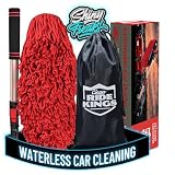 RIDE KINGS Car Duster Exterior Sweeping Kit, Loop Wax Cotton