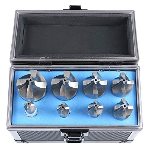 Accusize Industrial Tools 1011-0008 H.S.S. Corner Rounding End Mill Set Size From 1/16'' To 3/8'' thumb #1