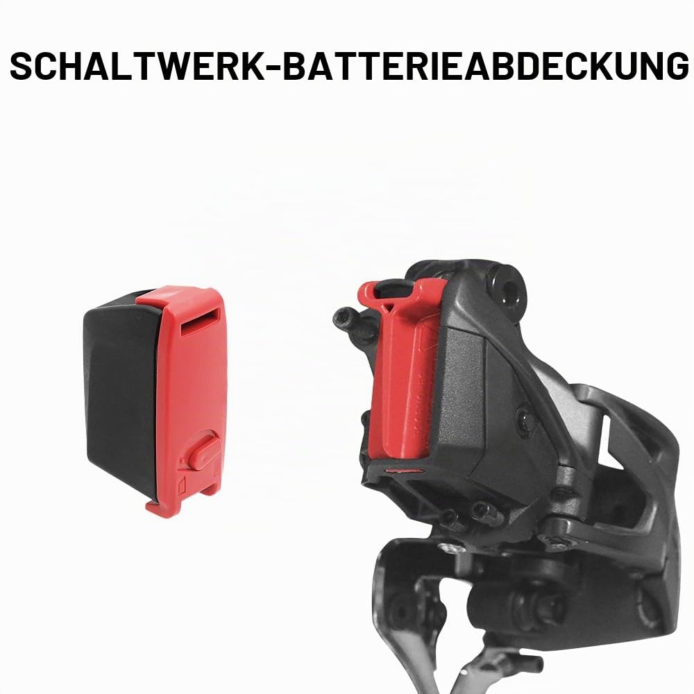 Für SRAM eTap AXS Batterieschutz-Set (2er-Pack) | Schaltwerkabdeckung vorne / hinten | wasserdicht & stoßfest | kompatibel mit der Serie Red/Force/Eagle