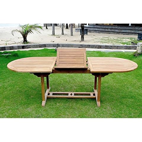 Table de Jardin KAJANG en Teck Cover
