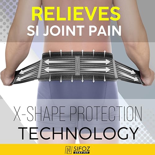 Faja ortopédica lumbar ajustable para dolor ciático miniatura 5
