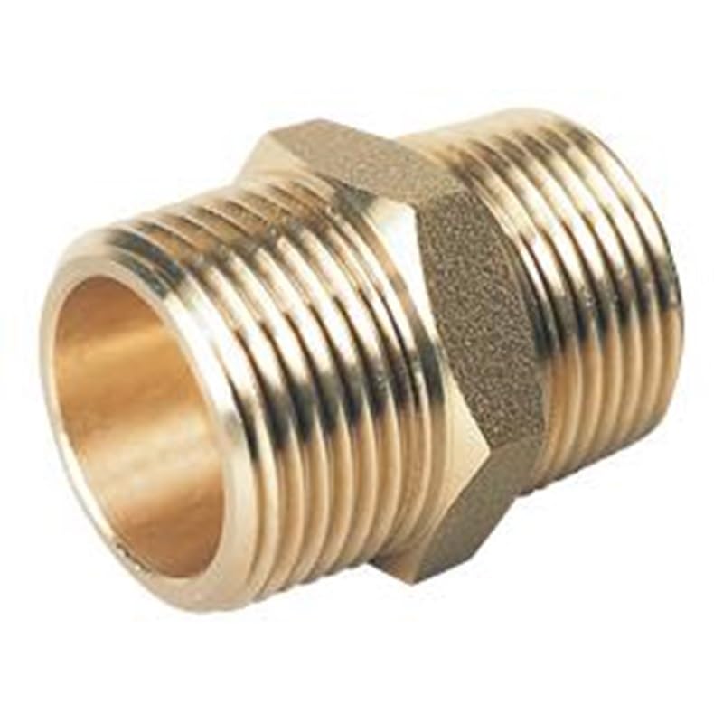 BC Square Nipple 1.0 x 5.1 inches (25 x 13 mm), Pipe Components OK687