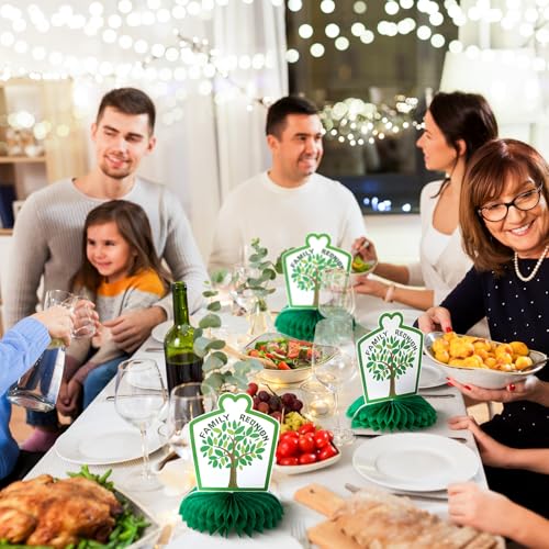 Image of 16 Pcs Family Reunion Honeycomb Centerpiece Family Gathering Party Honeycomb Centerpiece Table Decoration for Gathering Party Supplies