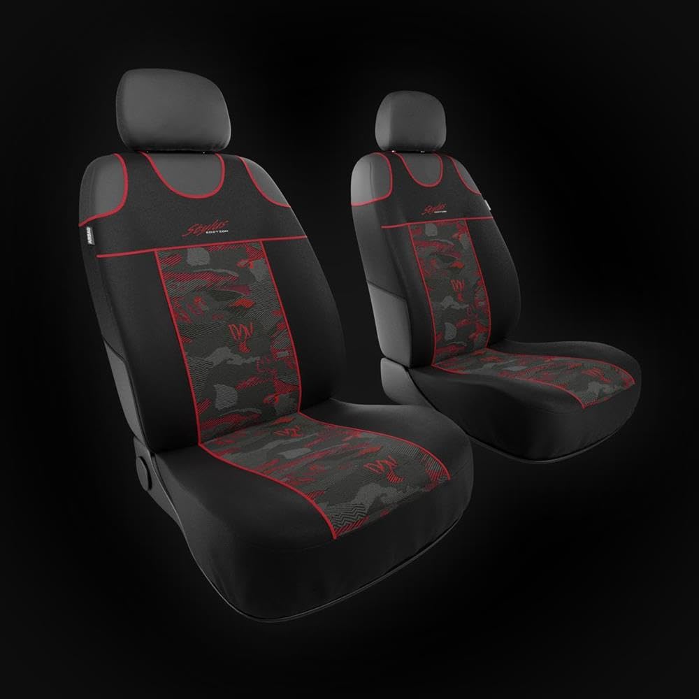 Mossa Housses de siège Avant adaptées pour Citroen Xsara Picasso 99-10 TS-R