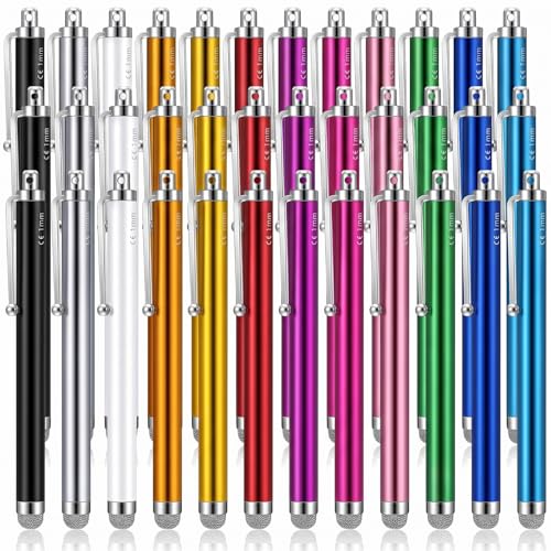 Outus 36 Pieces Stylus Pens Fiber Tip Series Capacitive Stylus Pens for Universal Touch Screen...