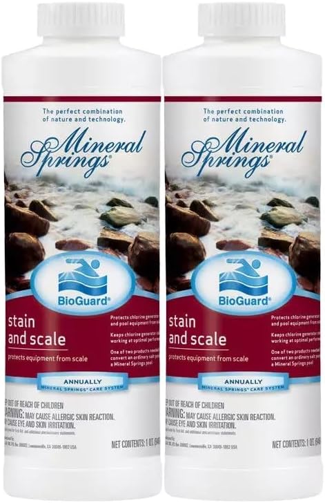 BioGuard Mineral Springs Stain and Scale (qt) (2 Pack)