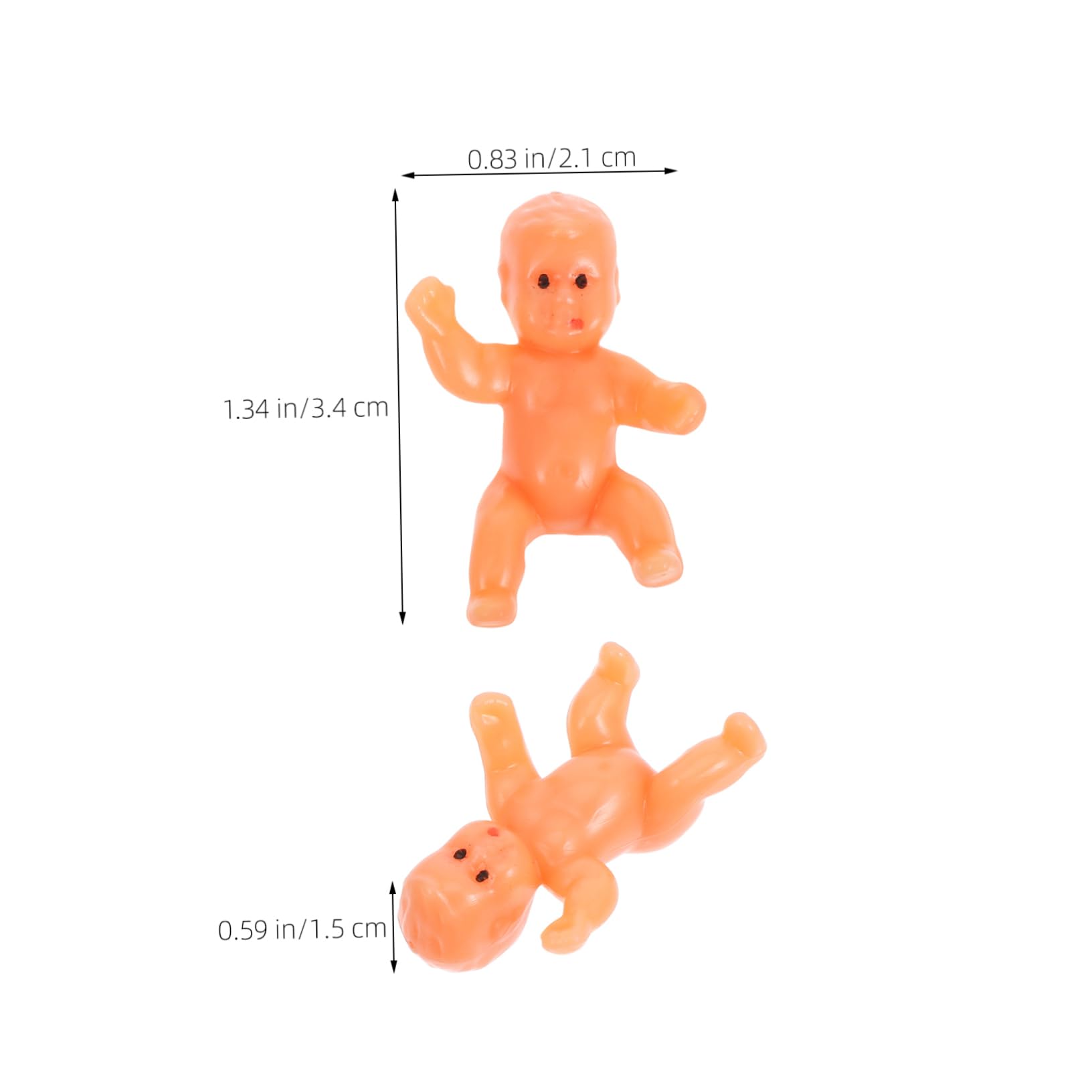 Alipis 10 Pcs Shower Decorations Doll Decoration Pet 's Decoration Decorative Tray Commercial Table Rattan Tray Snack Tray Wallpaper Dispenser Kit Plastic