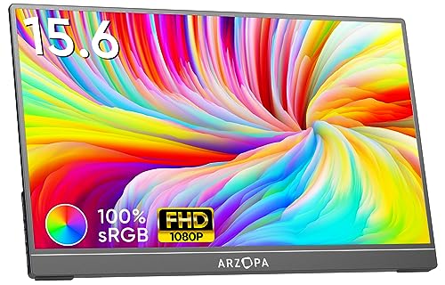 ARZOPA 15.6センチ モバイルモニター ゲーミングモニター Amazon.co.jp: ARZOPA 15.6インチ モバイルモニター ポータブル