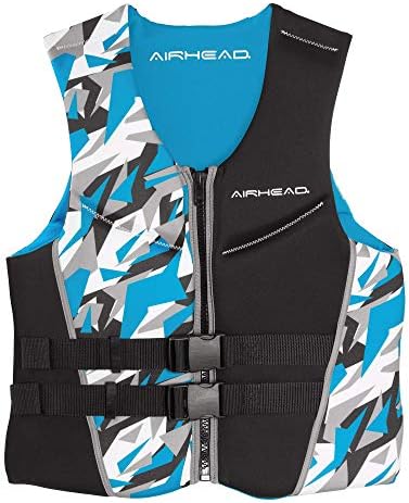 Airhead Men's US Coast Guard Approved CAMO COOL Kwik-Dry Neolite Flex Life Jacket