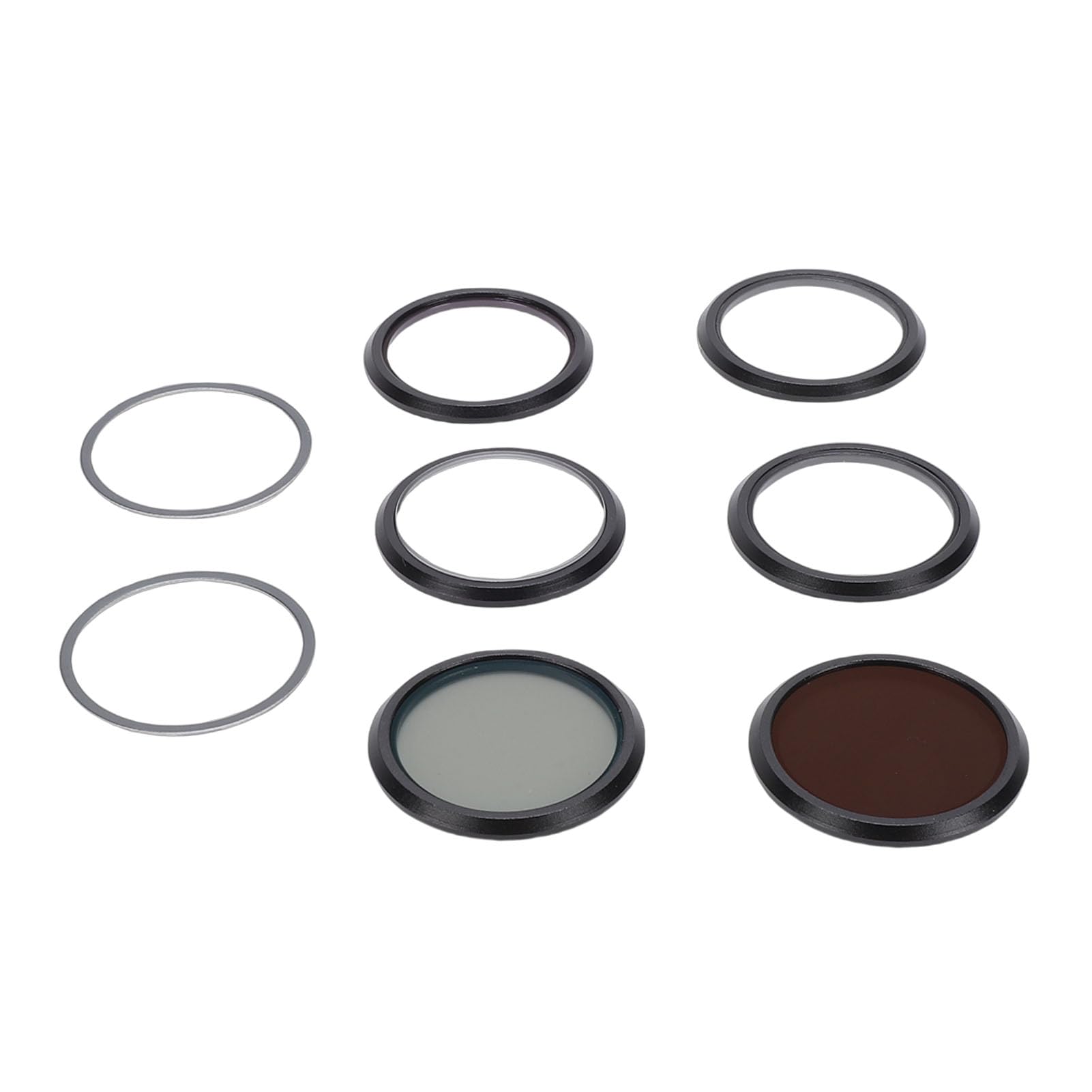 Akozon Zestaw Filtrów Aparatu Filtry Magnetyczne do Aparatów Bezlusterkowych LX10 G7X3 G7X2 ZV 1 RX100 M5 GRVI GR3 GR2