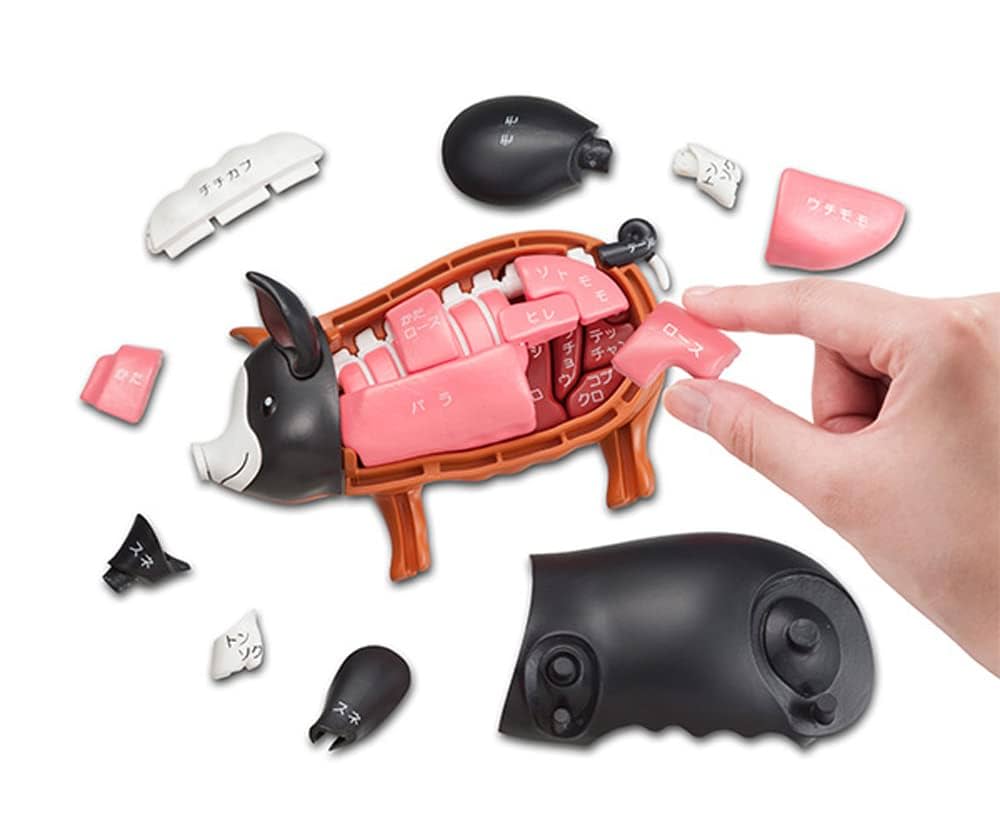 Amazon.co.jp: 一頭買い！！黒豚パズル (解体パズル) : 株式会社