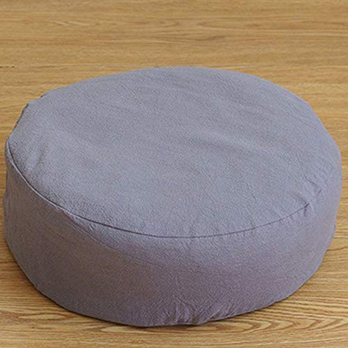 Meditation Cushion Floor Pillows Seating Meditation Cushion Removable Comfortable Breathable For Yoga Yoga Meditation Pillow (Color : Gray, Size : 43x43x12cm)