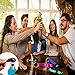 MTOMDY 200pc Colored Aluminum Bottle Opener Keychain, Claw Beverage Opener for Kitchen/Wedding/Bar/Party