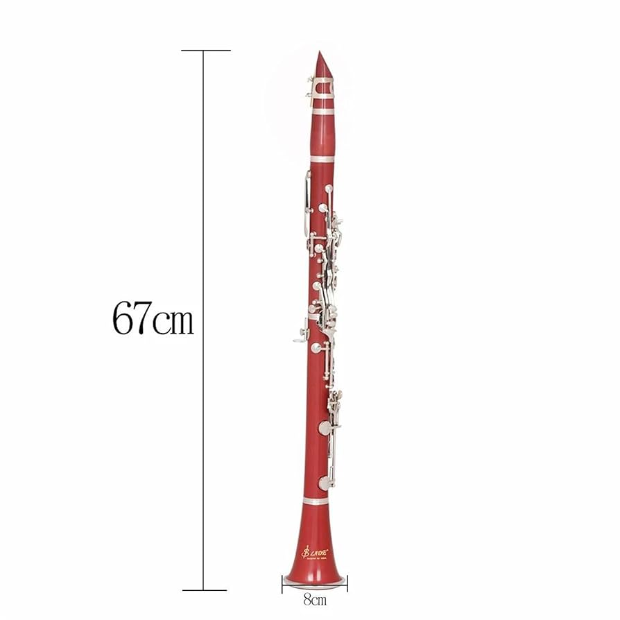 クラリネット楽器 17キーBbチューンベークライトクラリネット Amazon | 赤クラリネット 17 キー Bb B トーン