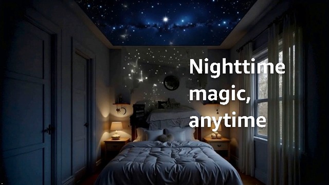 407 piezas de calcomanías luminosas para pared y techo miniatura 7