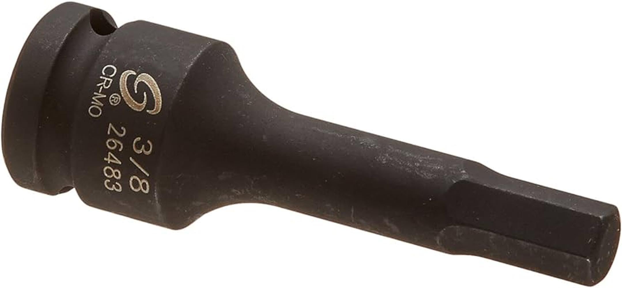 SUNEX TOOLS 26483 1/2-Inch Drive 3/8-Inch Hex Impact Socket