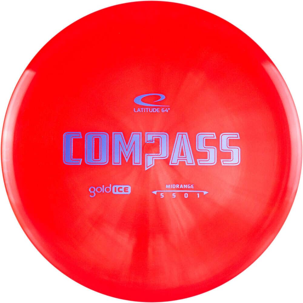 Compass by Latitude 64 | Premium Gold Ice Plastic | Disc Golf Midrange (Colors Vary)