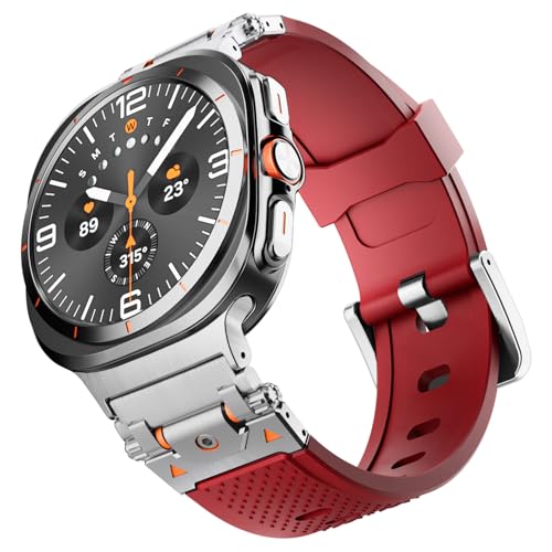 Bracelet montre Ultra fluororubber Samsung Galaxy Watch Ultra 47mm GUMMMY sport