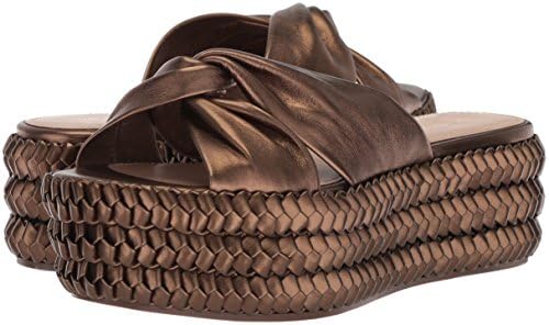 Rachel Zoe Women's Polly Flatform Braid Platform, Dark Bronze, 6 M US | Image 6