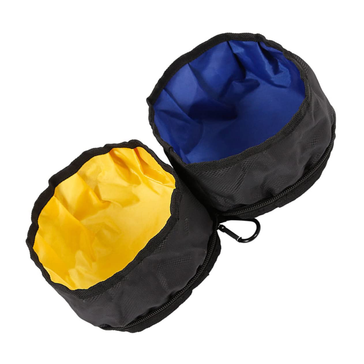 YARNOW 3 Pièces Gamelle pour Chat Bols Pliants Distributeur De Nourriture pour Animaux Costume De Gamelle Extérieure pour Fournitures pour Animaux Voyage Poche
