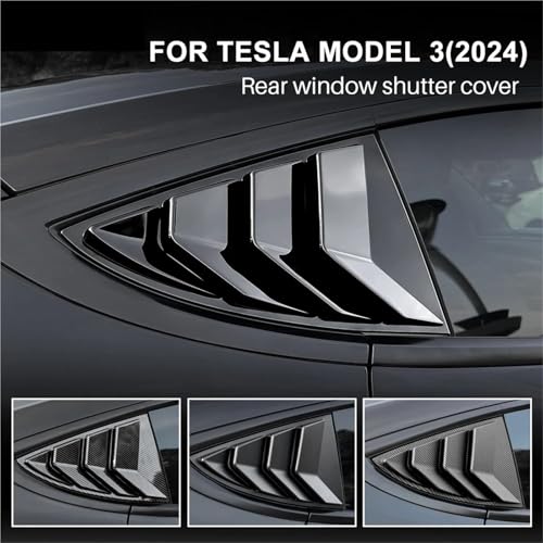 Persienne arrière Tesla Model 3 | Solution anti-poussière et protection sans percer - 5