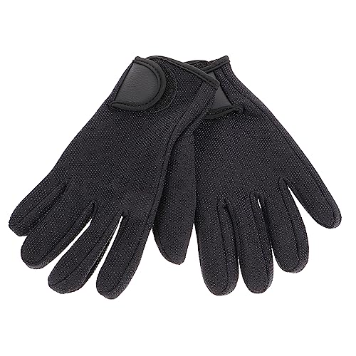 FOYTOKI Professional Fishing Gloves Warm Diving Paddling Winter Men's Sports Comfortable Elastic Wear-Resistant