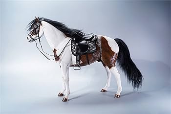 Amazon | Mr.Z 1/6 サイズ アメリカンペイントホース 馬 動物