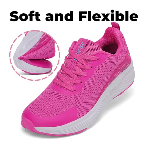 Women's Wide Toe Box Road Running Shoes Athletic Width Walking Sneakers Breathable Comfortable Tennis with Rubber Outsole4