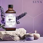 Siva Lavender Essential Oil 4 Fl Oz with Glass Dropper – 100% Pure, Natural, Undiluted & Therapeutic Grade, Amazing for Skin & Hair Care, Diffuser, Aromatherapy, Massage, DIY Soaps & Candles - Image 3
