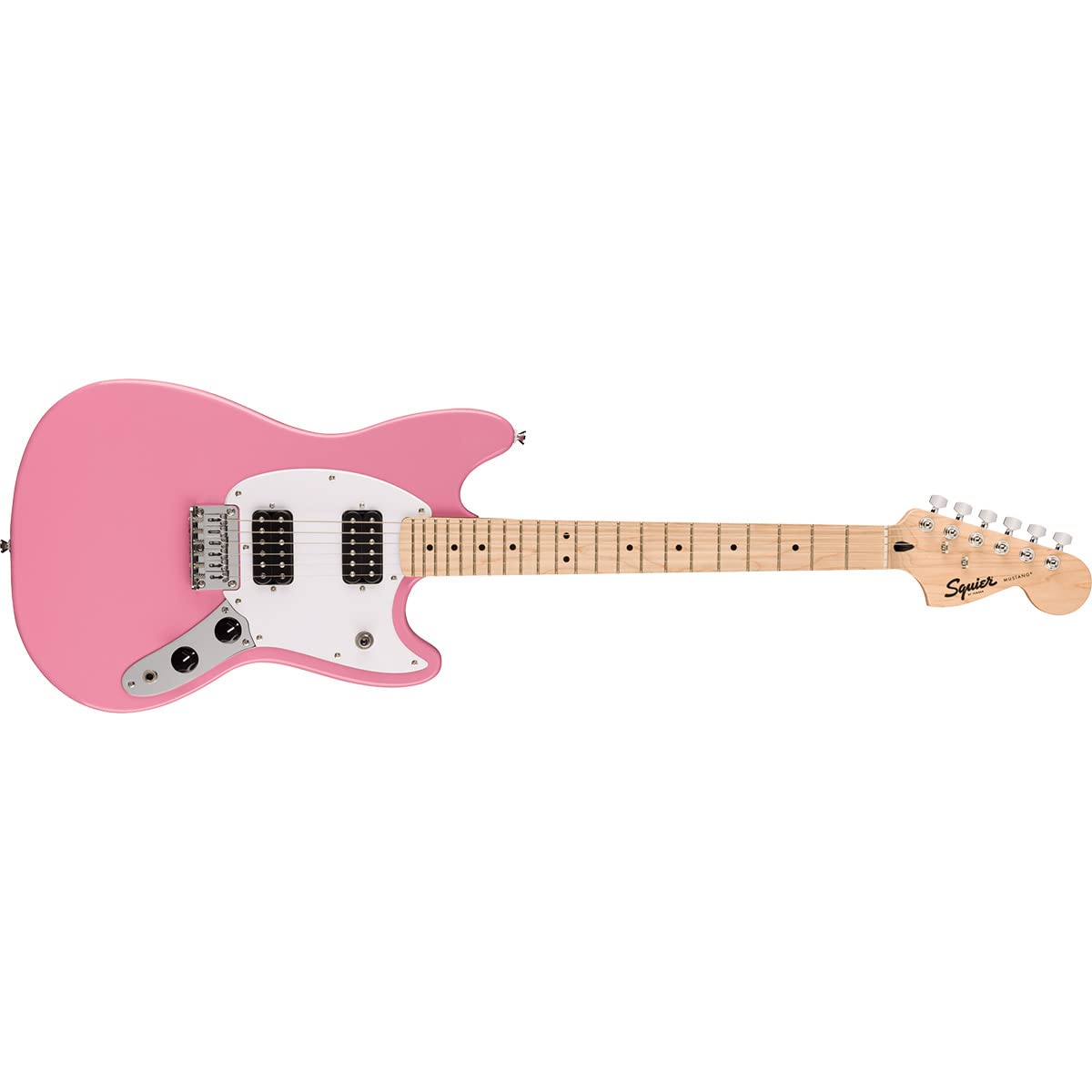 Amazon | Squier by Fender SONIC MUSTANG HH Flash Pink エレキギター
