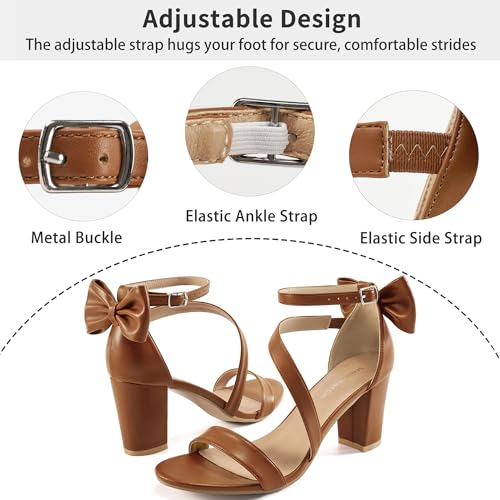 Image of Reimferce Womens Comfortable Heels for Wedding: No Blisters & Sore Feet by 40% Better Shock Absorption During Wedding - 8-Hour Keeping Pain-Free for Brides & Bridesmaids