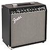 Fender Champion II 50, Combo Guitar Amp, 50W, Suitable For Electric Guitar, More Power, Upgraded Effects and Amp Models, Black/Silver #1