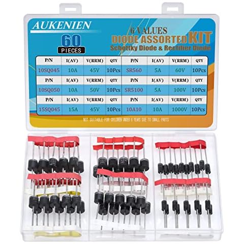 AUKENIEN Kit de Diodos Schottky Rectificadores Cover