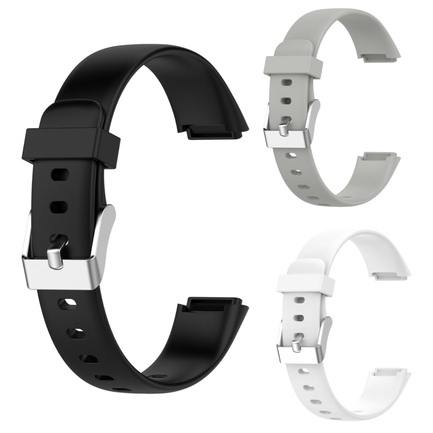 Panda Bobo Compatible with Fitbit Luxe Strap Replacement Band Classic Wristband Women Men Small large (Pack A - 3 Straps, Small) — image 1