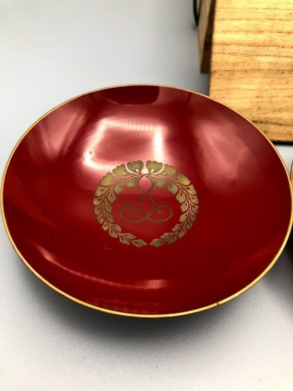 浄土真宗 西本願寺 褒賞 木杯 親鸞聖人 記念 本願寺 朱塗紋入り 下り