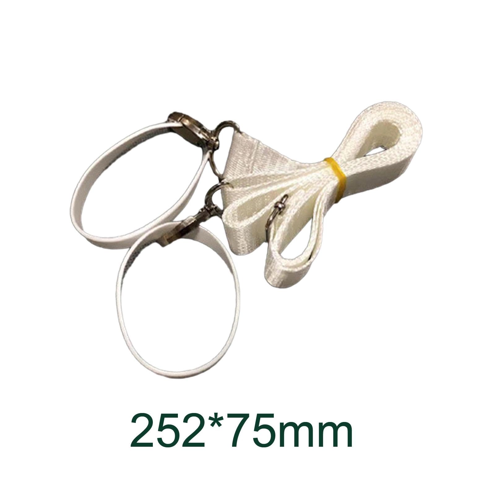 kowaku Shoulder Strap for Badminton Tube Single Adjustable Strap Versatile Crossbody Strap with Snap Clips Carry Strap Replacement