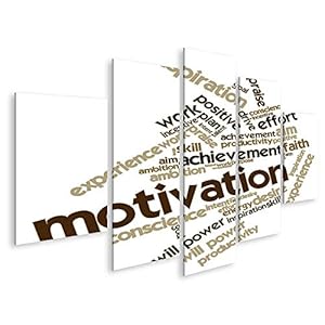 islandburner Canvas Schilderij Woordwolk Motivatie GJHK Foto Print Wanddecoratie Woonkamer