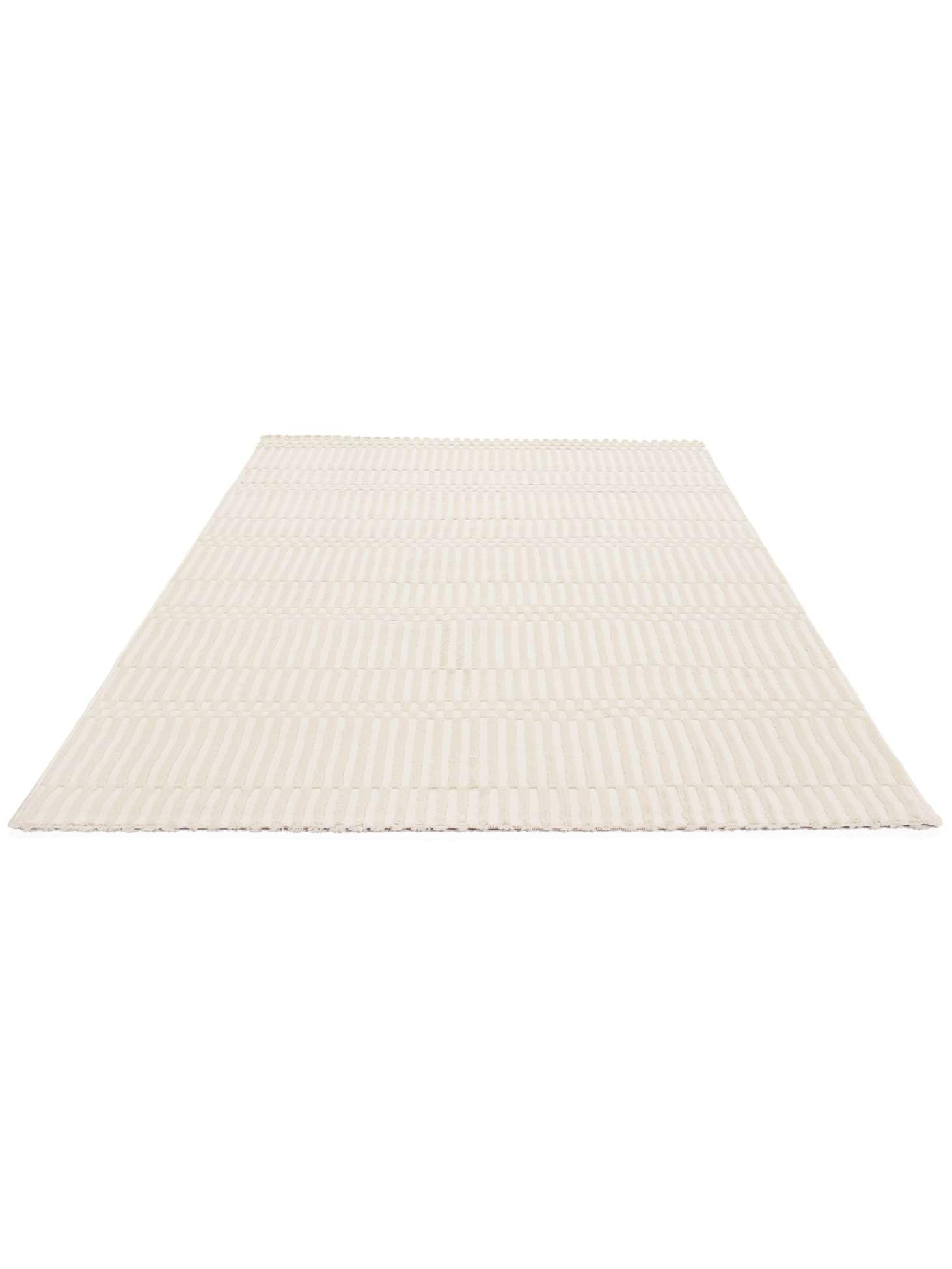 RugVista Future, Vloerkleed, Moderne vloerkleden, 200 x 300 cm, Rechthoekig, Middelpolig, Alleen chemisch reinigen, Care & Fair gecertificeerd, Off Wit/Zwart