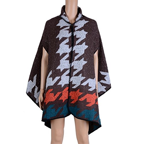 XY Fancy - Scialle - Donna marrone Taglia unica
