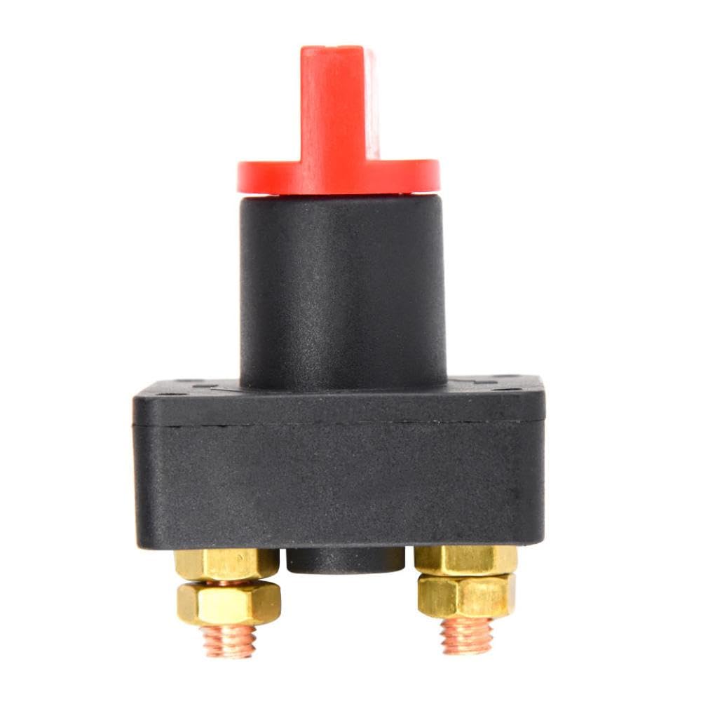 12V to 32V Universal Isolator Disconnect Switch for Auto Car Boat Camper Waterproof Power Cut Off Compatible with Most Vehicles and Marine Applications
